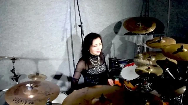Gamma Ray Lust for life drum cover by Ami Kim (230)